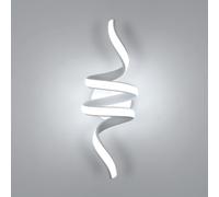 SENQIU Applique Murale Intérieure LED, 24W Lampe Murale Incurvée Design