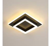 SENQIU Plafonnier LED, 30CM Lampe de Plafond Moderne Carré 30W