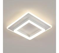 SENQIU Plafonnier LED, 30W Lampe de Plafond LED Moderne Blanc