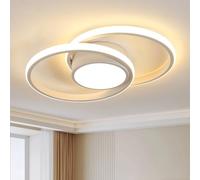 SENQIU Plafonnier LED, 42W Lampe de Plafond LED Moderne Rond