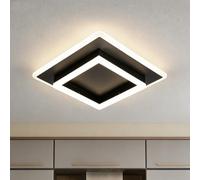 SENQIU Plafonnier LED Moderne, 30W Luminaire Plafonnier LED Carre