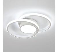 SENQIU Plafonnier LED Moderne, 42W Lampe Plafond Rond