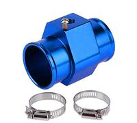 SENRISE - Adaptateur de capteur de température de l'eau - Joint universel de température de l'eau de voiture - Tuyau - Capteur de température - Adaptateur de radiateur (bleu, 36 mm)