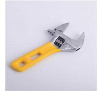 SENRISE Clé à molette, courte (5"/140 mm), 115-200 mm, acier au chrome vanadium, jaune