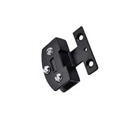 SENRISE Clip de serrage en verre, 1 pince de serrage durable pour porte de douche en verre adaptatif pour verre de 5 à 8 mm, noir