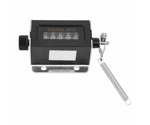 SENRISE D67F Compteur de clicker manuel de tirage 0-99999 Compteur mécanique pour divers domaines de production industrielle gestion entrepôt laboratoire recherche événements sportifs