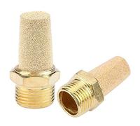SENRISE Lot de 2 silencieux pneumatique avec filetage mâle BSP 3/8"