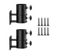 SENRISE Lot de 2 supports de parasol pour terrasse, balustrade, clôtures, cour