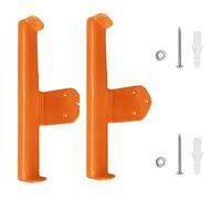 SENRISE Lot de 2 supports muraux pour souffleur de feuilles de sac à dos, support de rangement pour sac à dos, organiseur de garage robuste pour mangeur de mauvaises herbes, taille-haie