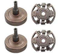 SENRISE Lot de 2 tambours d'embrayage pour débroussailleuses, FS38 FS40 FS45 FS46 FS50 FS55 FS56 FS70 Embrayage et tambour pour un entretien régulier des débroussailleuses populaires