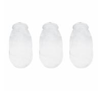 SENRISE Lot de 3 paires de chaussettes filtrantes en polyester pour aquarium d'eau salée et d'eau douce (255 mm)