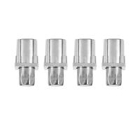 SENRISE Lot de 4 pieds de table réglables en acier inoxydable pour soutenir et renforcer