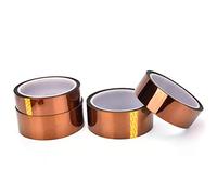 SENRISE Lot de 5 rubans adhésifs en polyamide Kapton résistant à la chaleur pour applications d'impression 3D, isolation électrique (15 mm × 33 m)