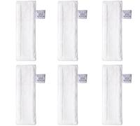 SENRISE Lot de 6 serpillères en microfibre lavables pour nettoyeur vapeur Karcher EasyFix SC2 SC3 SC4 SC5