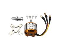 SENRISE Moteur sans balais, moteur sans balais en métal 1800 KV 11,1 V RC Kit d'accessoires avec croix et vis pour drone quadrirotor multi-copter RC DIY