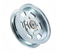 SENRISE Poulie de renvoi plate pour tondeuse à gazon, pièce de rechange compatible avec la série Bad Boy ZT et compatible avec Outlaw