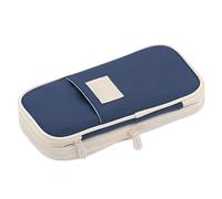 SENRISE Trousse à crayons de grande capacité, organiseur de stylos durable pour bureau, université, école, adolescent, fille, garçon, homme, étudiant, E, 1 pièce, Trousse de beauté