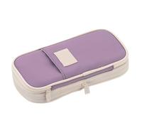 SENRISE Trousse à crayons de grande capacité, organiseur de stylos durable pour bureau, université, école, adolescent, fille, garçon, homme, étudiant, b, 1 pièce, Trousse de beauté