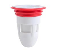 SENRISE Vanne de prévention de reflux d'échappement de plancher de douche, anti-odeur, unidirectionnel, bouchon de vidange de sol pour cuisine et salle de bain, blanc