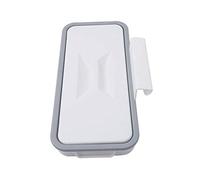 SENRN Cupboard Bin Plastic Kitchen Garbage Bin Bag Storage Hanging Bracket Door Trash Holder Kitchen Closet Hanging Garbage Bag