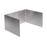 SENRN Outdoors Stove Windshield Camping Cooking Windscreen Folding Camping Cooker Stove Wind Screen