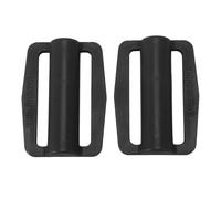 Senrusa 2Pcs Diving Weights Smoother Finish Erosion Plastic Steel Dive Belt Quick Release Buckle for Scuba Diving Spear Fishing (Black)