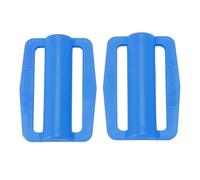 Senrusa 2Pcs Diving Weights Smoother Finish Erosion Plastic Steel Dive Belt Quick Release Buckle for Scuba Diving Spear Fishing (Blue)