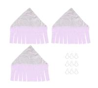 Senrusa 3pcs Petit Animal Suspendu hamac Doux Confortable Conception de Conception de Compagnie de Compagnie de Compagnie de Compagnie pour Le Lapin de Cochon de Cochon d'Inde (Purple)