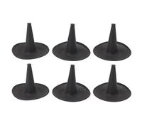 Senrusa 6pcs Hollow Cake Pan High Temperature Silicone Chimney Chiffon Cake Baking Mold for Kitchen