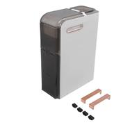 Senrusa Salle de Bain de Rangement étroit Armoire en Acrylique Organisateur de Toilettes Mobiles avec tiroir pour Le Salon de la blanchisserie Petite Espace (2 Tier)