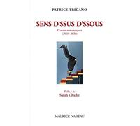 Sens d'ssus d'ssous - Oeuvres romanesques (2010-2020) Patrice Trigano (Auteur), Sarah Chiche (Préface)
