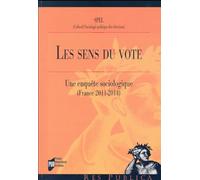 SENS DU VOTE