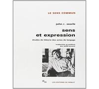 Sens et expression : Etudes de théorie des actes de langage