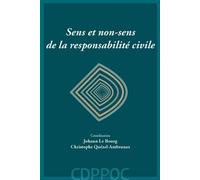 SENS ET NON-SENS DE LA RESPONSABILITE CIVILE