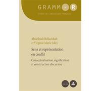 Sens et représentation en conflit Conceptualisation, signification et construction discursive - Abdelhadi Bellachhab - Peter Lang - broché - Etude