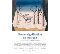 Sens et signification en musique