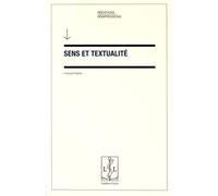 Sens et textualité - François Rastier - Lambert-Lucas - broché - Essai