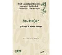 Sens (inter)dits 4. Didactique des langues et phonétique - Fabrice Marsac - L'harmattan - broché - Essai