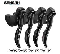 SENSAH IGNITE manettes de vitesse de vélo de route 2x8 2x9 2x10 levier de frein de vitesse 16/18/20 vitesses dérailleur de vélo pour Shimano Sora Tiagra Claris 2X7
