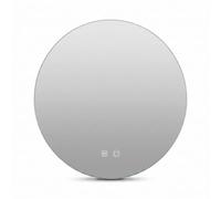 SensaHome - Miroir de Salle de Bain Rond sans Cadre avec éclairage LED - Intensité Variable - Anti-buée - 2700K/4500K/6400K - Blanc Chaud/Neutre/Froid - 70CM