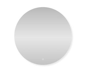 SensaHome - Miroir de Salle de Bain Rond sans Cadre avec éclairage LED - Intensité Variable - Miroir Mural - 80CM