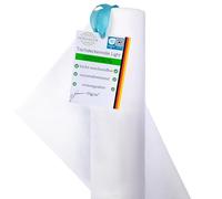 Sensalux Light Rouleau de nappe en tissu non tissé de 25 m, couleur au choix, 1,10 m x 25 m, idéal pour une fête, une fête, un anniversaire blanc