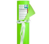 Sensalux Rouleau de nappe en non-tissé certifié Öko-Tex Standard 100 Classe I Couleur et taille au choix, 100 % polypropylène, vert pomme, 1,2 m x 10 m