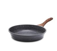 SENSARTE Poêle 28 cm Antiadhésive en Granit, Compatible Tous Feux Induction | Poêle en pierre saine, poignée ergonomique et isolante, facile à nettoyer
