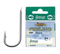 Sensas 3405 Barbelé Nickel Noir Crochets Style Valeur 20 - n/a, EU 50