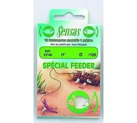 Sensas Hamecons Montes Feeder - H.No.18 - D.0.16mm - 55173