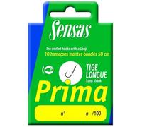 Sensas Hamecons Montes Prima Tige Longue - H.No.16 - D.0.10mm - 57285