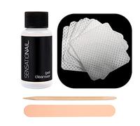 Sensationail Kit recharge de nettoyant et lingettes pour vernis gel