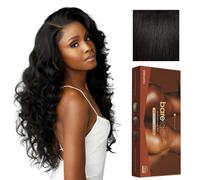 Sensationnel Bare Lace Fulllace Wig - Unite 4 Melanges de cheveux humains All Lacefrontal Synthetique Synthetique a 180 degres La cheveux pre-tou