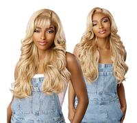 Sensationnel Butta Lace 902 Perruque synthétique pré-épilée sans colle Blond beige